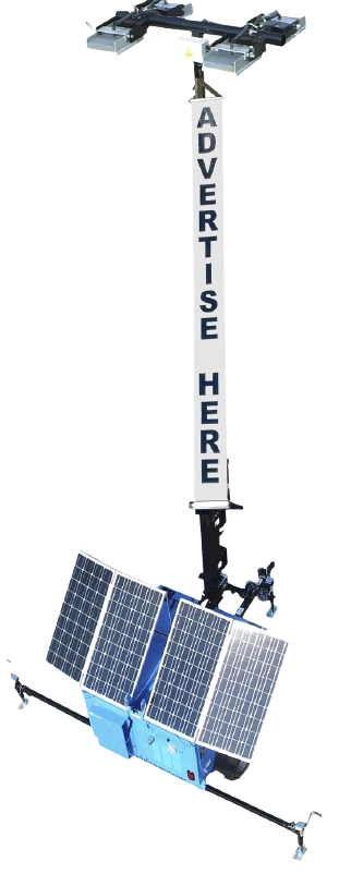 Light Tower Advertising Patented